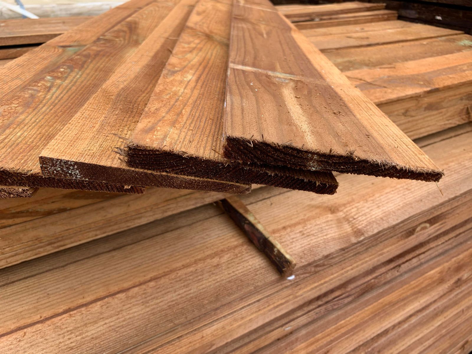 Pressure Treated Feather Edge Board